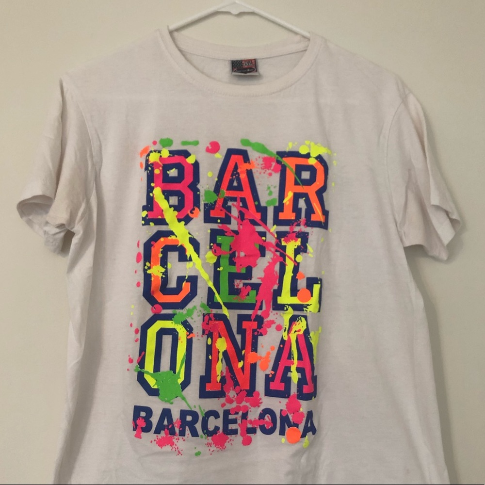 Vintage Neon Barcelona Tee